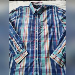 U.S. POLO ASSN  Men's Button Up Shirt. Size XL. Long Sleeves.